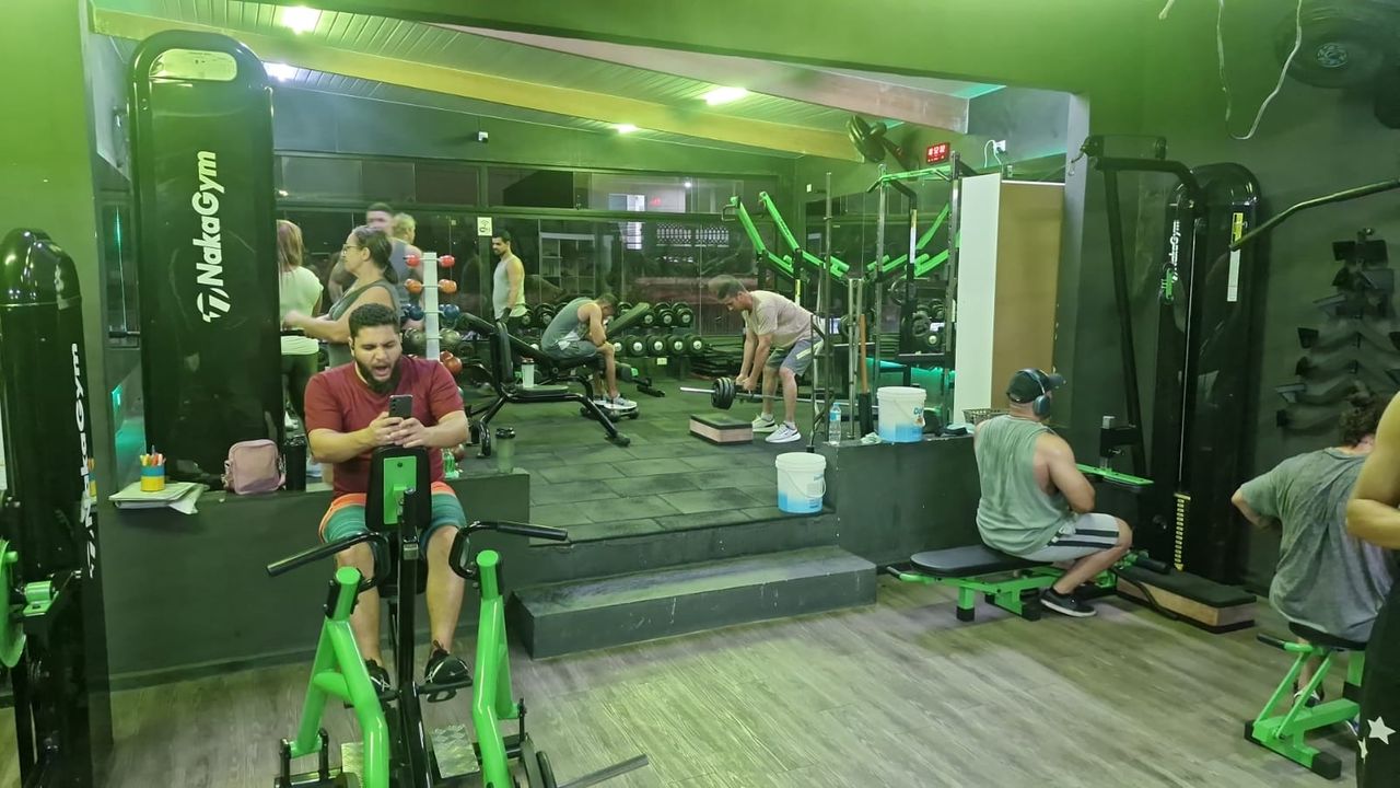 Imagem da estrutura da academia