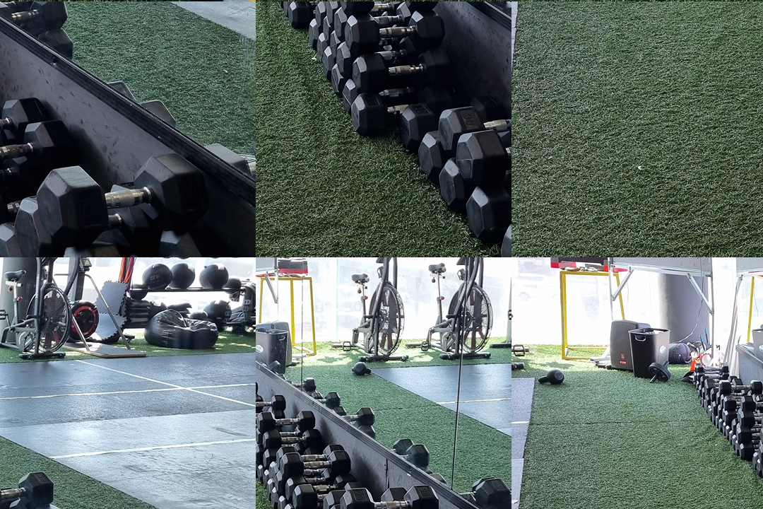 Imagem da estrutura da academia