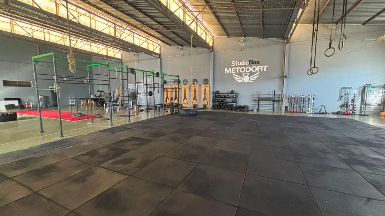 Imagem da estrutura da academia