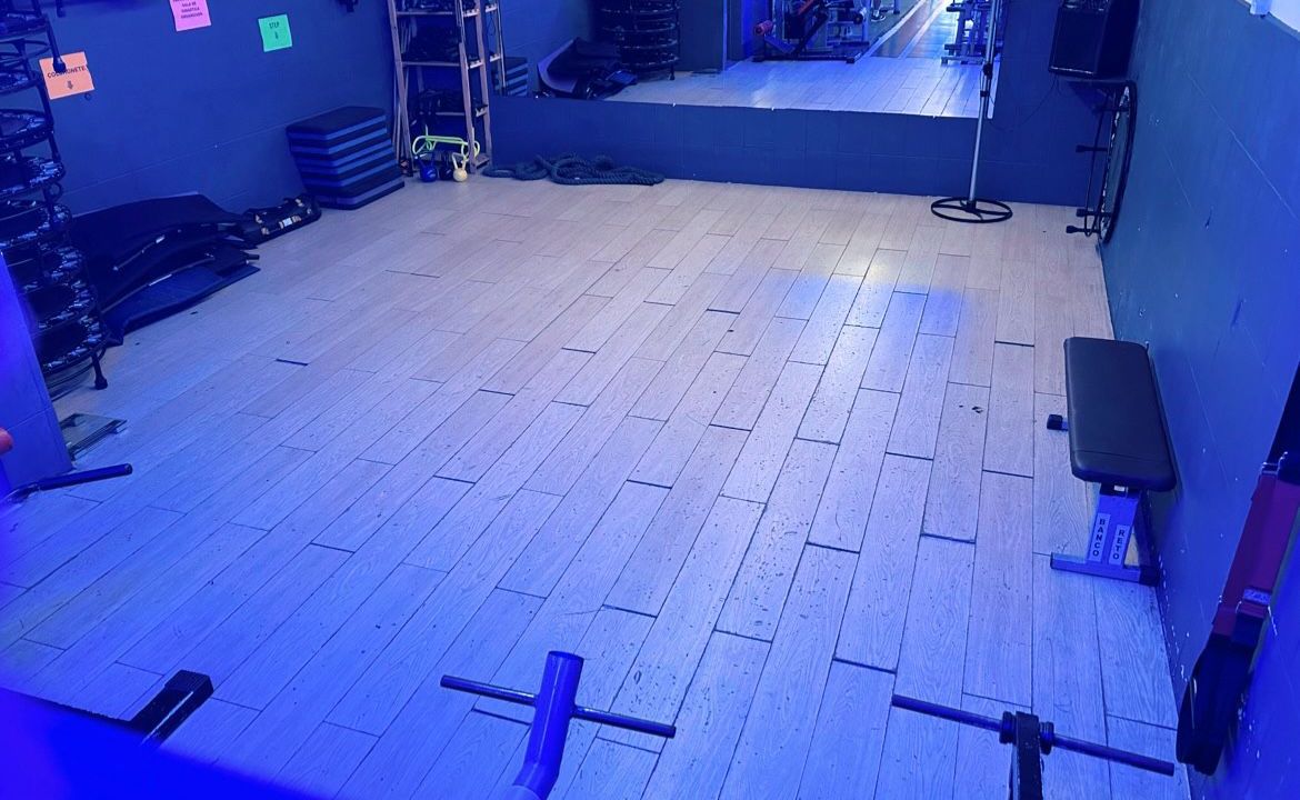 Imagem da estrutura da academia