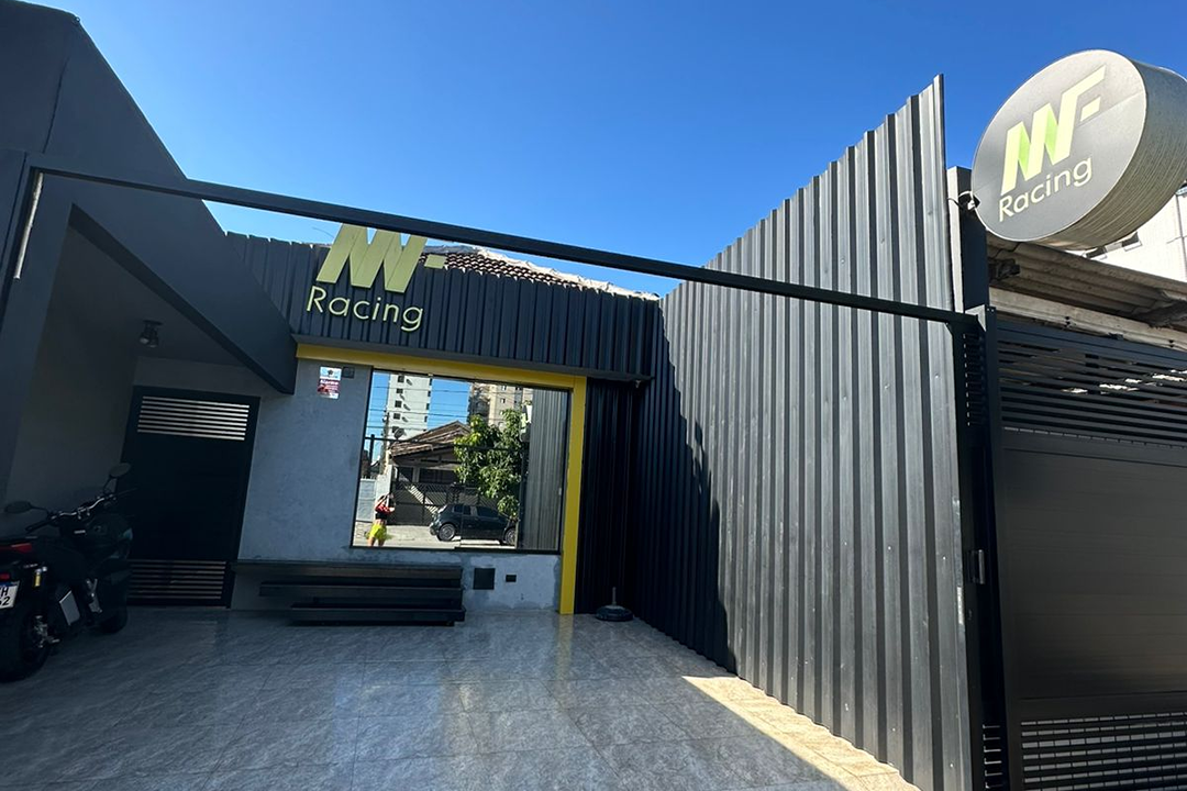 Imagem da estrutura da academia