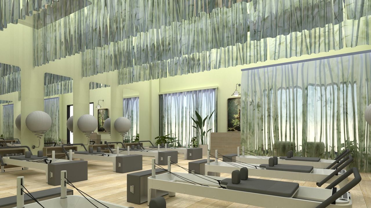 Imagem da estrutura da academia