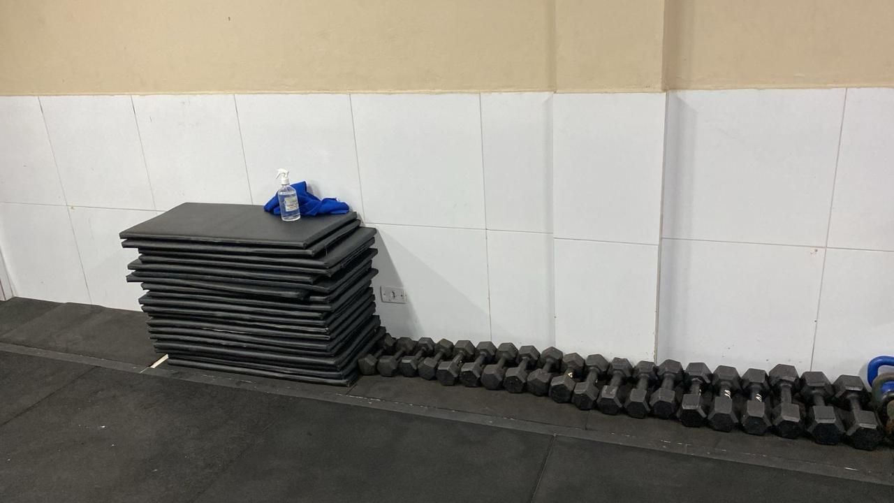 Imagem da estrutura da academia