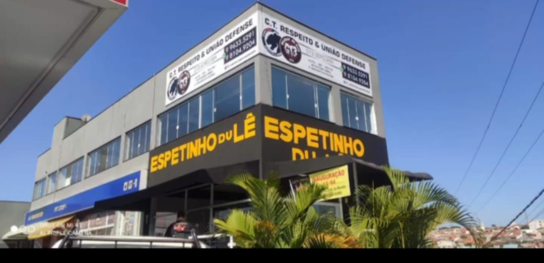 Imagem da estrutura da academia