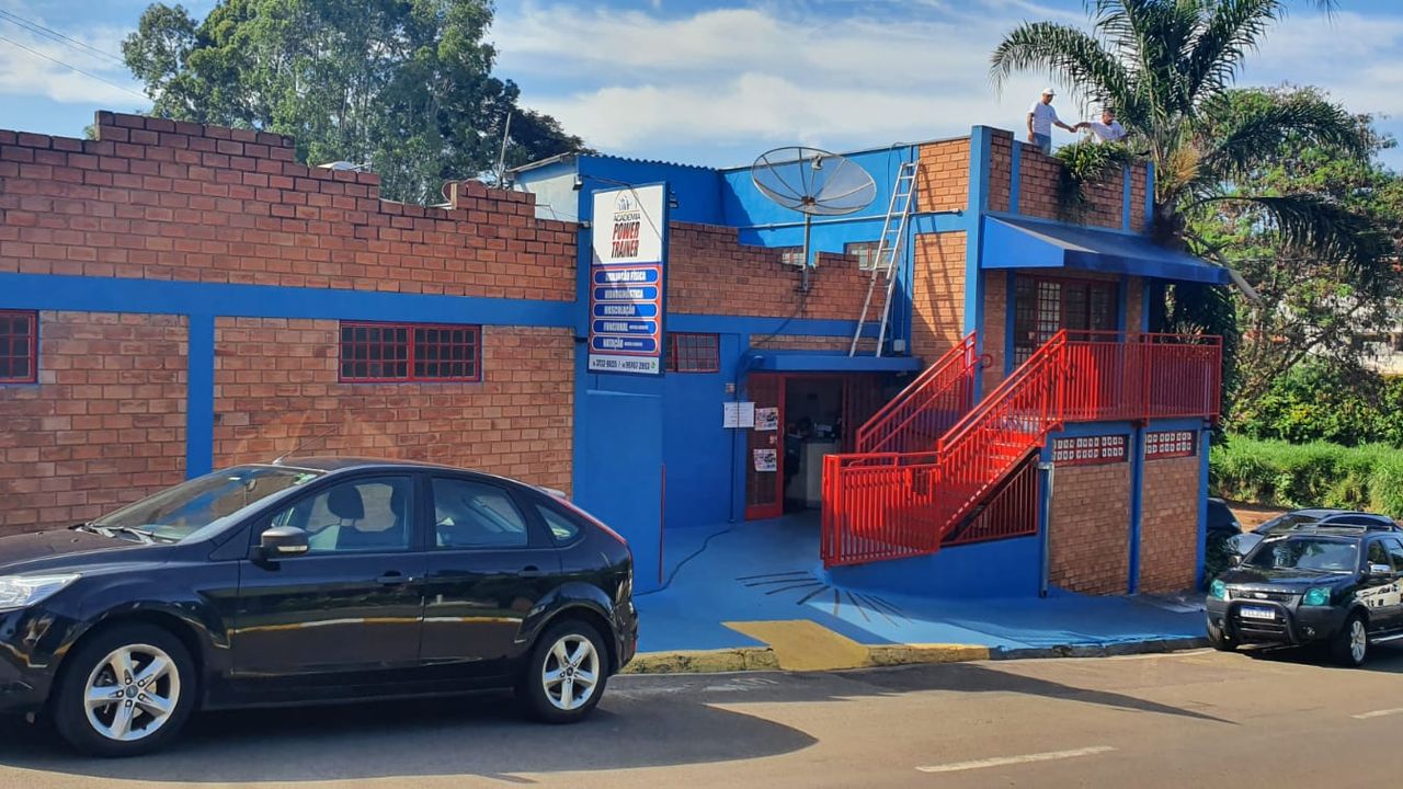 Imagem da estrutura da academia