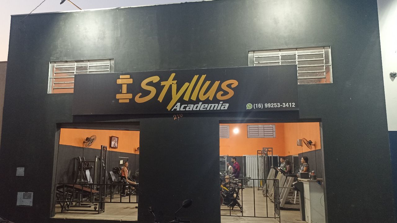 Imagem da estrutura da academia