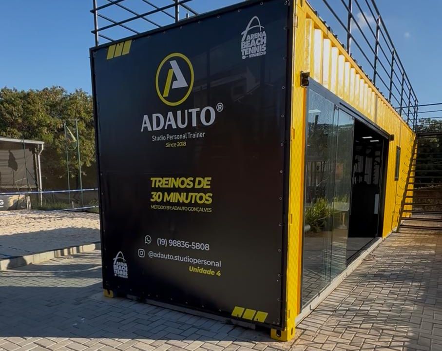 Imagem da estrutura da academia
