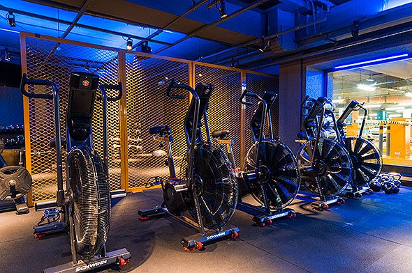 Imagem da estrutura da academia