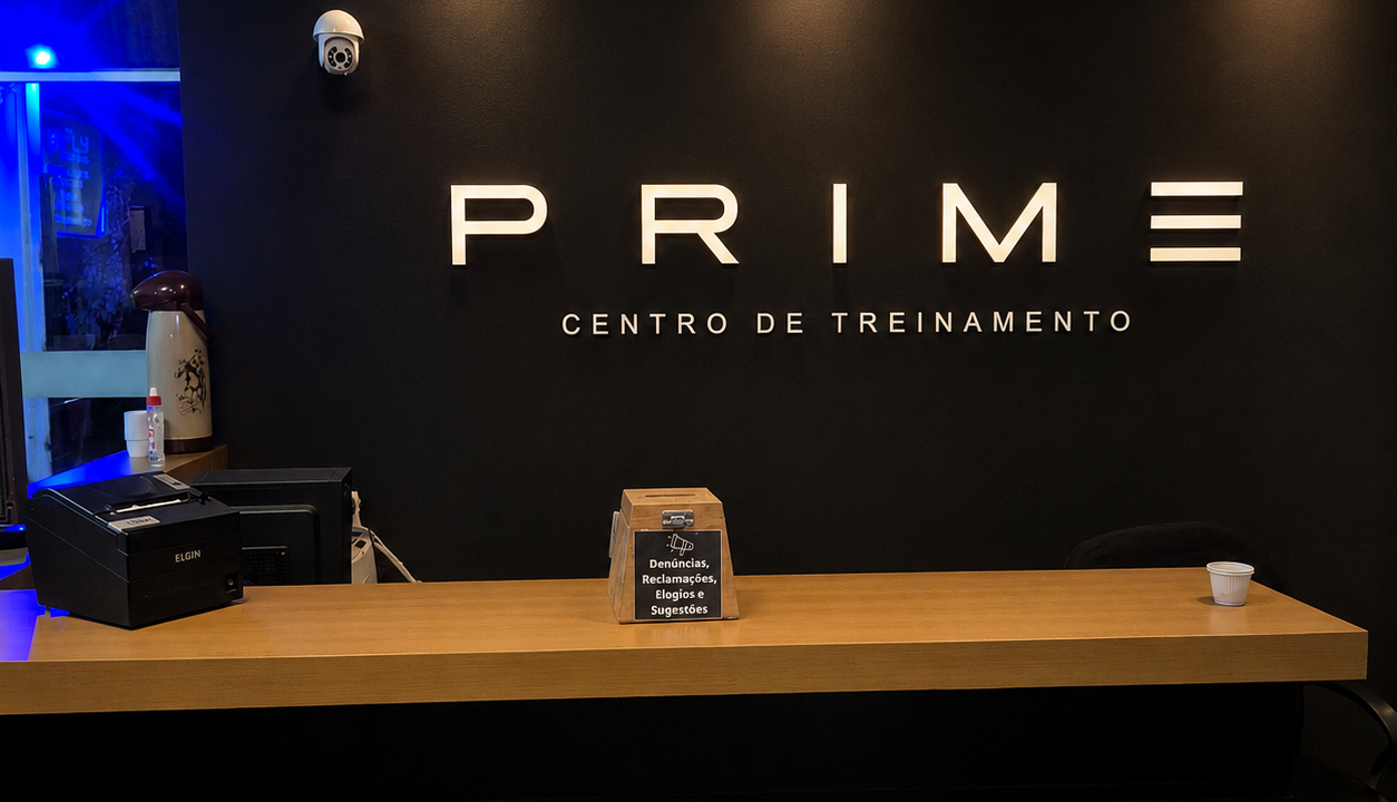 Imagem da estrutura da academia