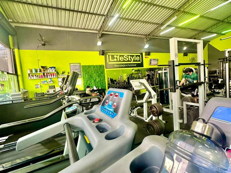 Imagem da estrutura da academia