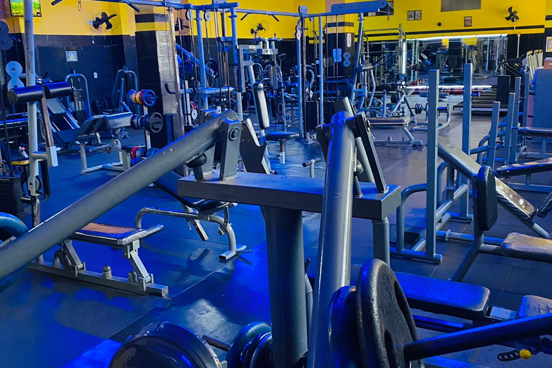 Imagem da estrutura da academia