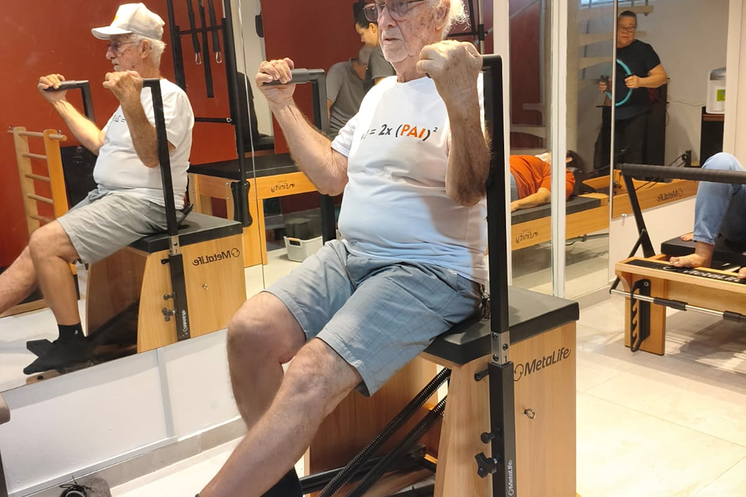 Imagem da estrutura da academia