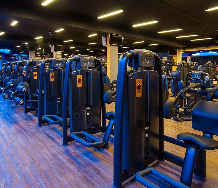 Imagem da estrutura da academia