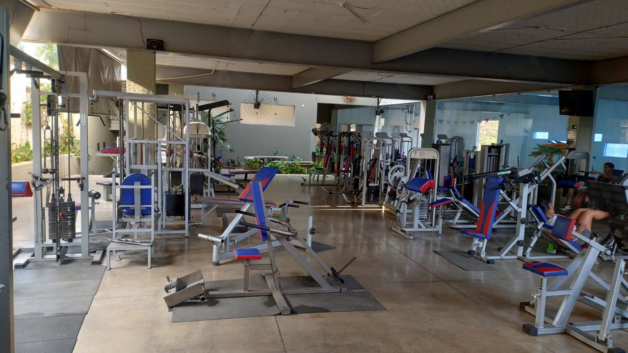 Imagem da estrutura da academia