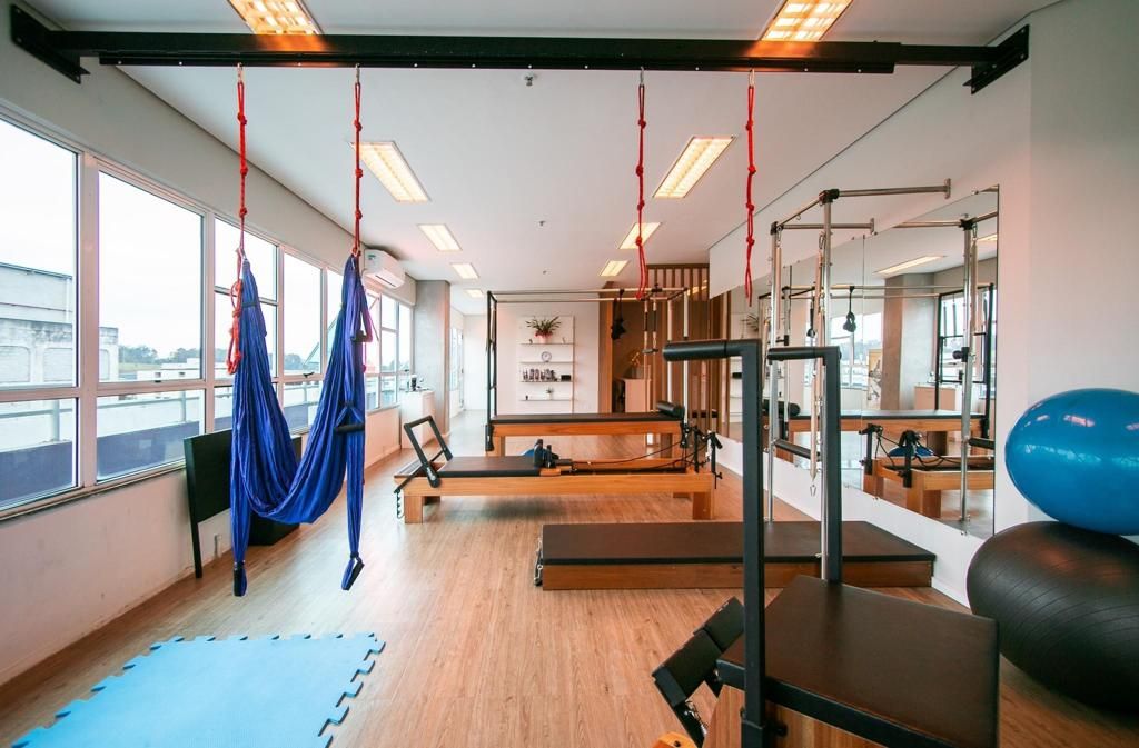 Imagem da estrutura da academia