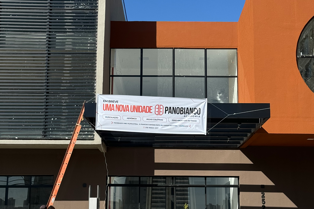 Imagem da estrutura da academia