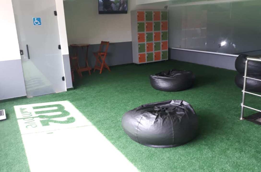 Imagem da estrutura da academia