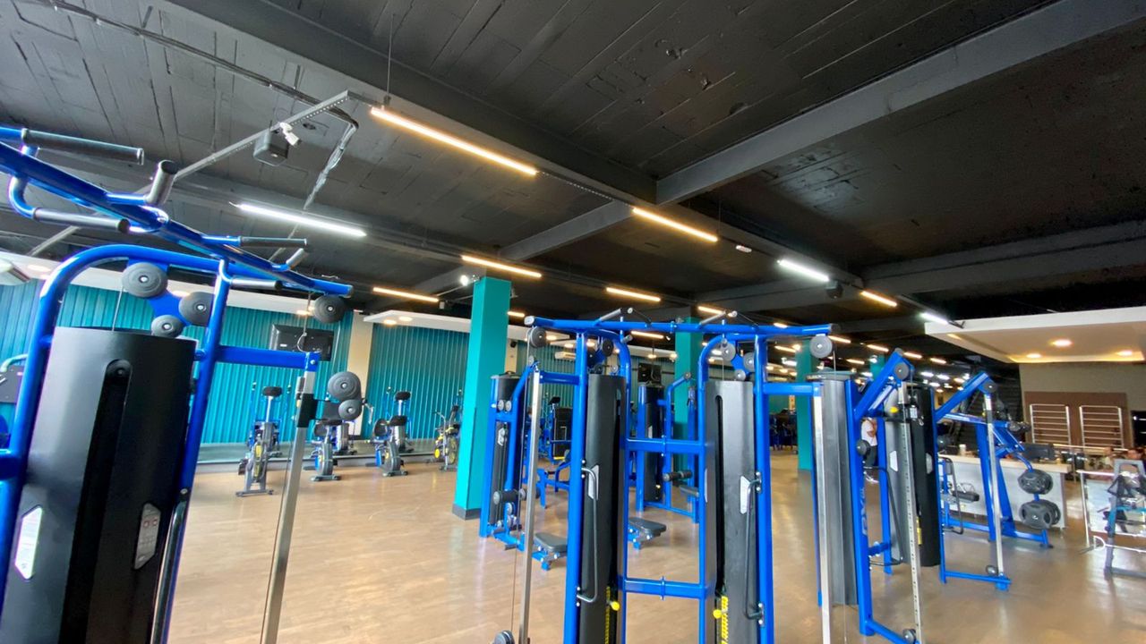 Imagem da estrutura da academia