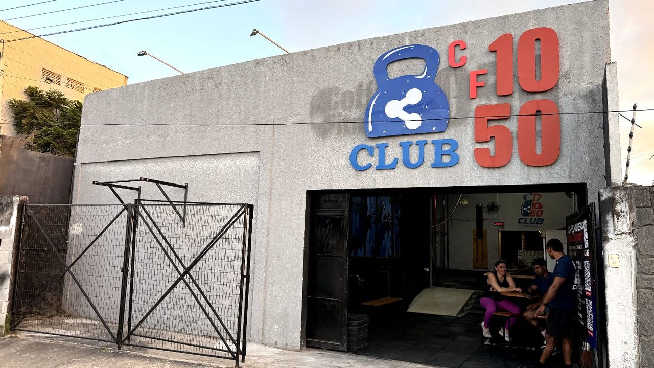 Imagem da estrutura da academia
