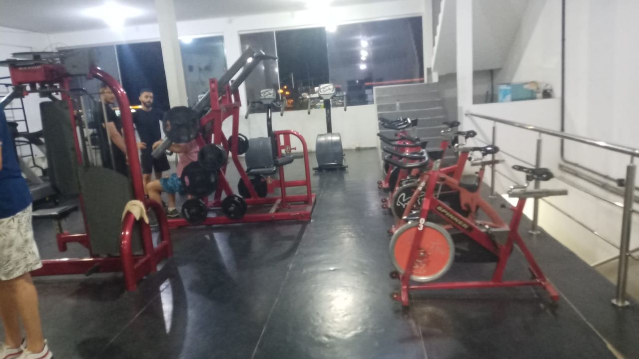 Imagem da estrutura da academia