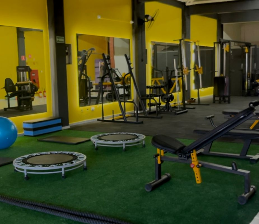 Imagem da estrutura da academia