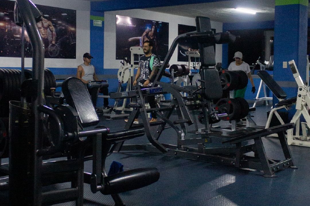 Imagem da estrutura da academia