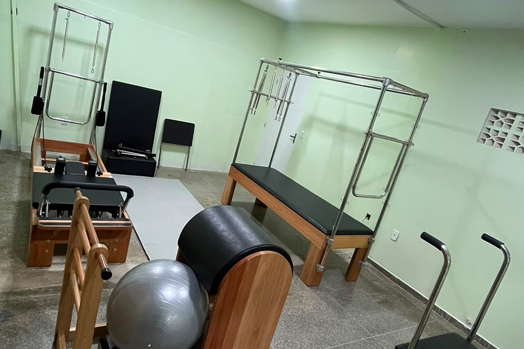 Imagem da estrutura da academia