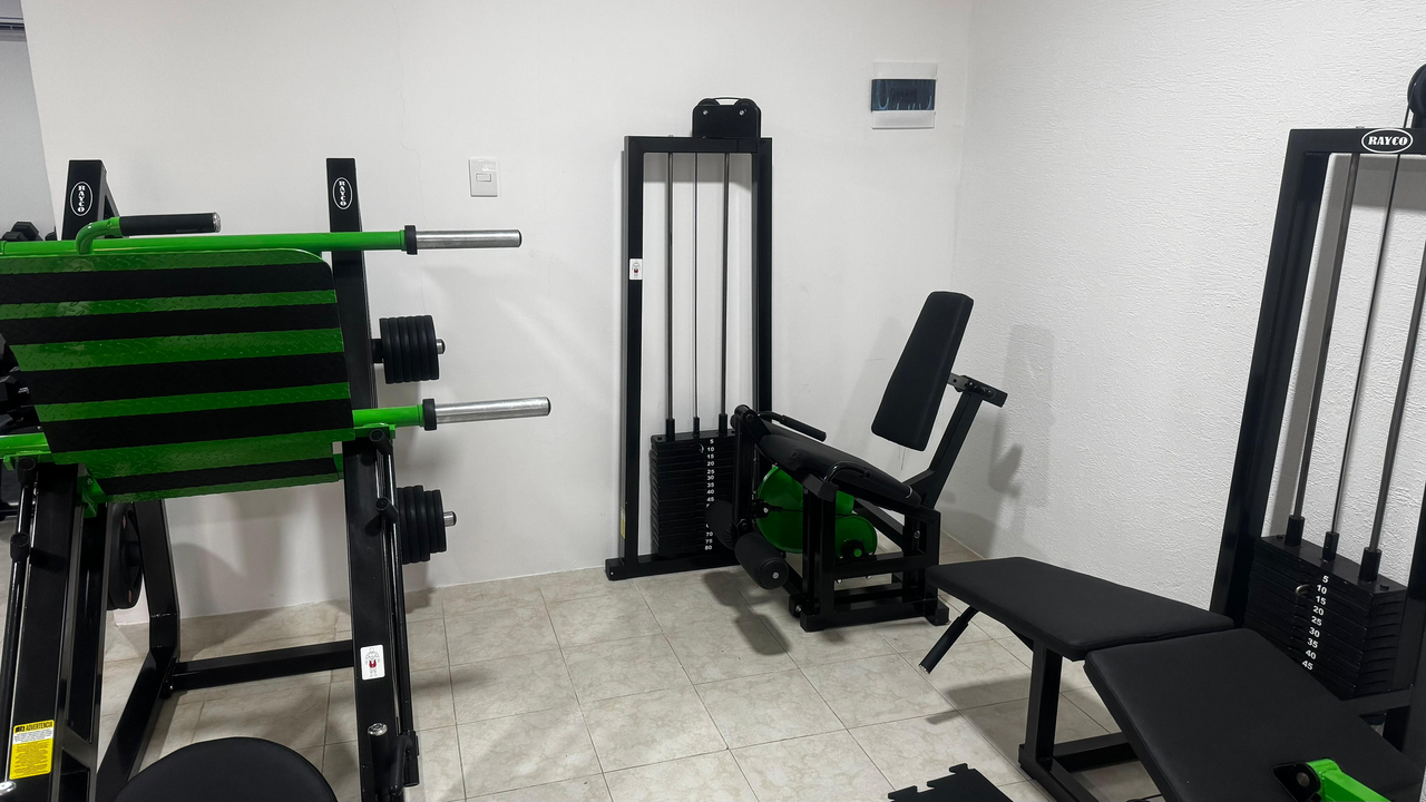 Imagem da estrutura da academia