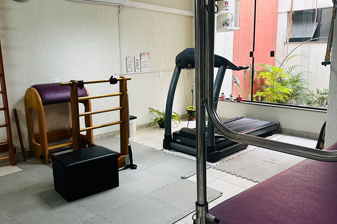 Imagem da estrutura da academia