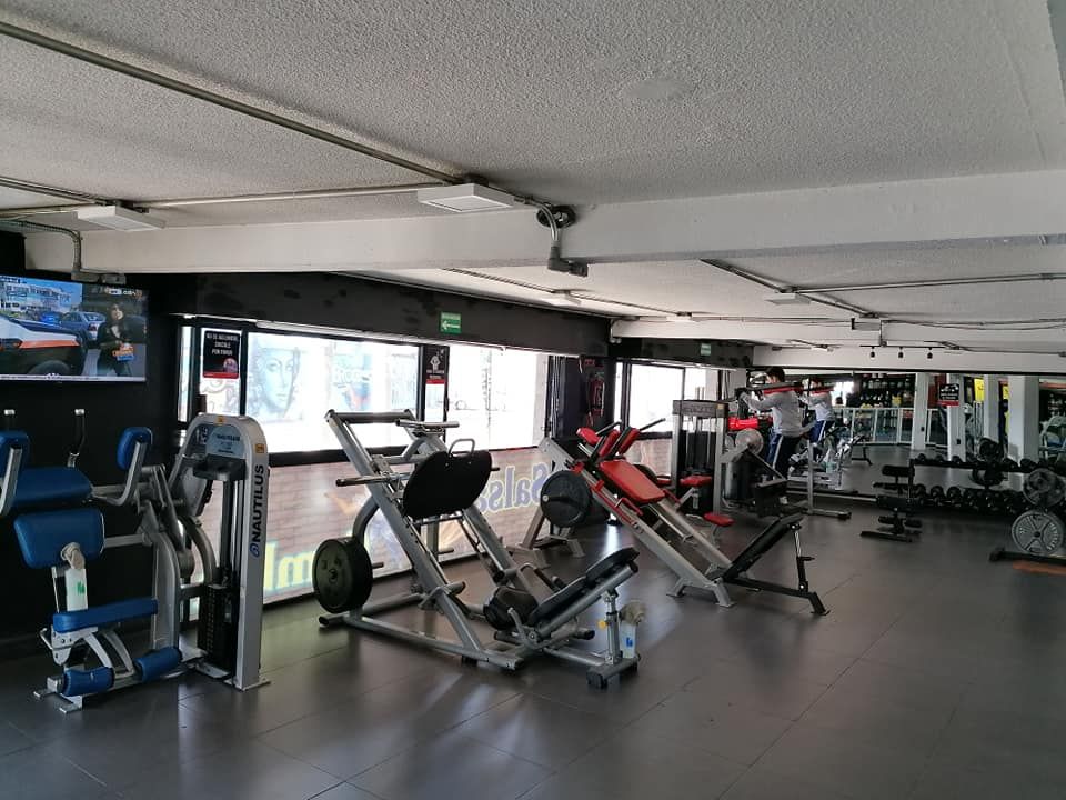 Imagem da estrutura da academia