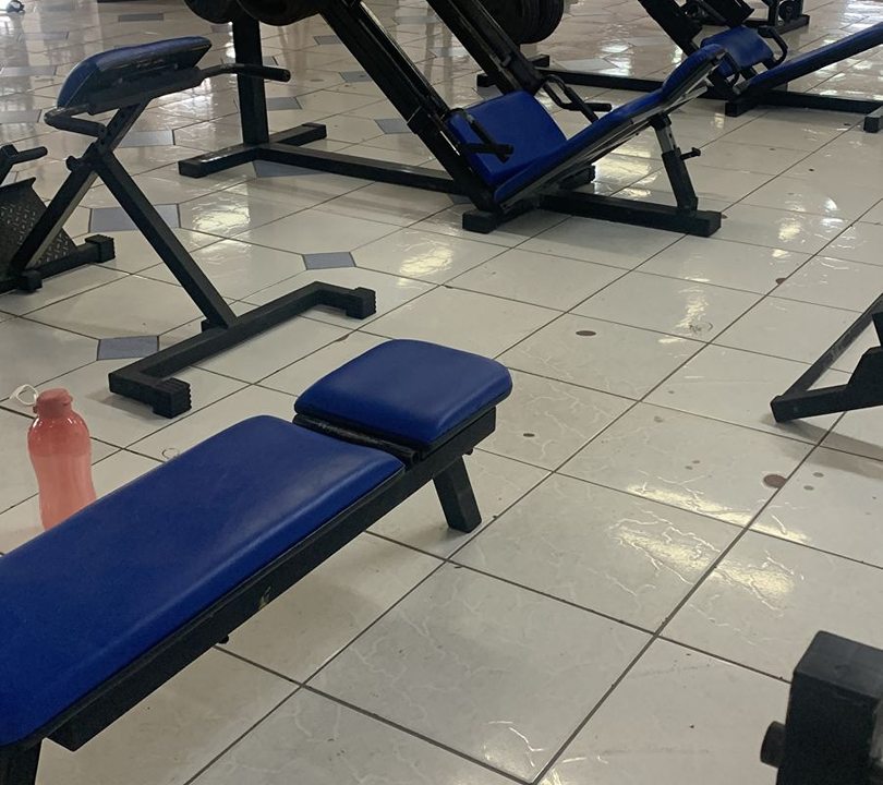 Imagem da estrutura da academia