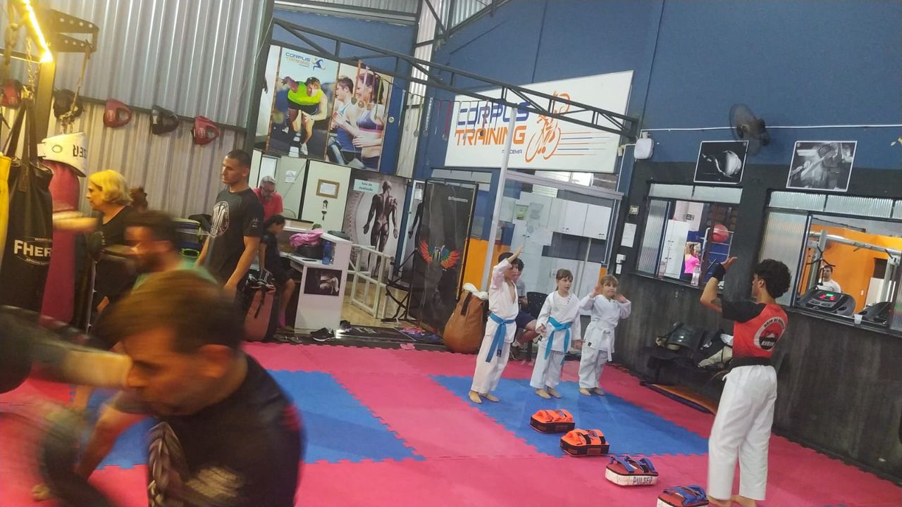 Imagem da estrutura da academia