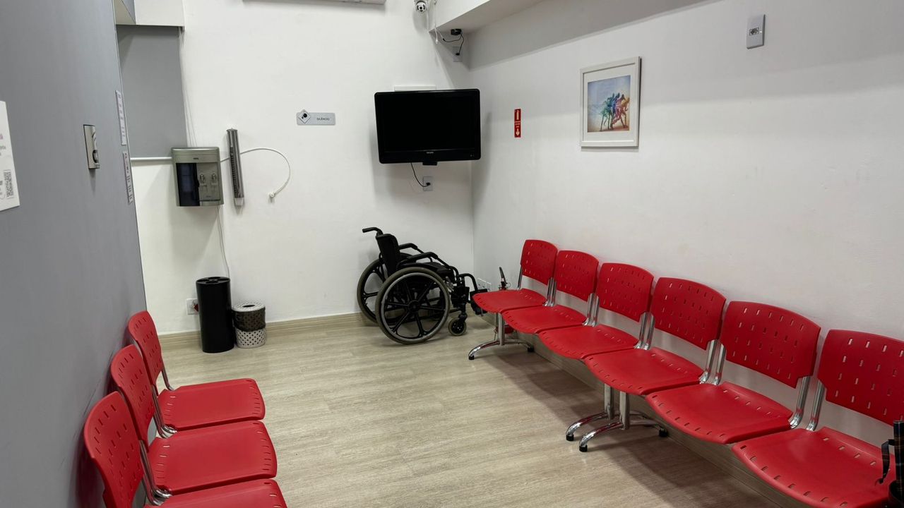 Imagem da estrutura da academia