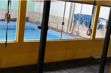 Imagem da estrutura da academia