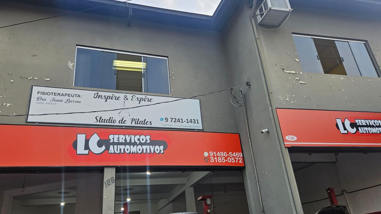 Imagem da estrutura da academia