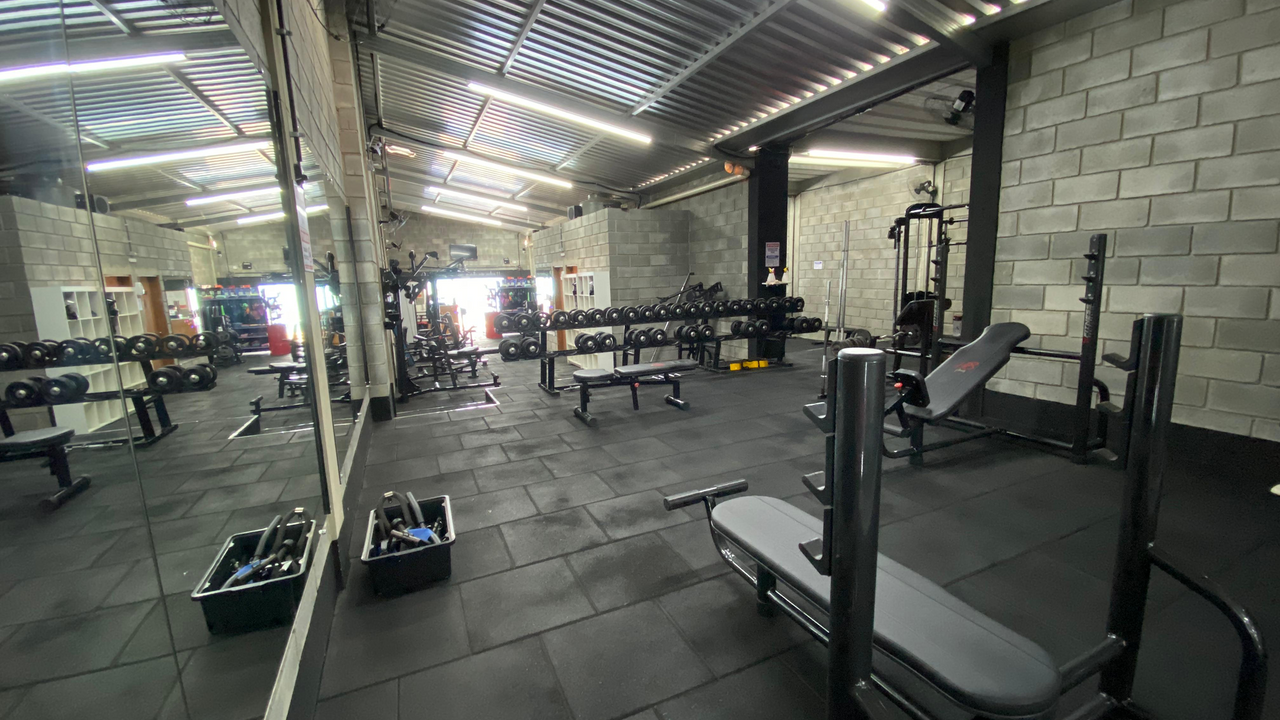 Imagem da estrutura da academia