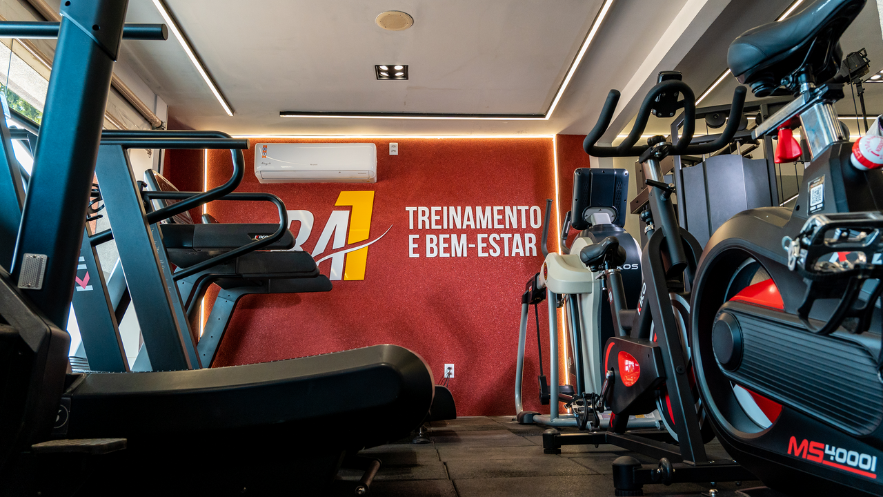 Imagem da estrutura da academia