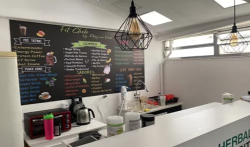 Imagem da estrutura da academia