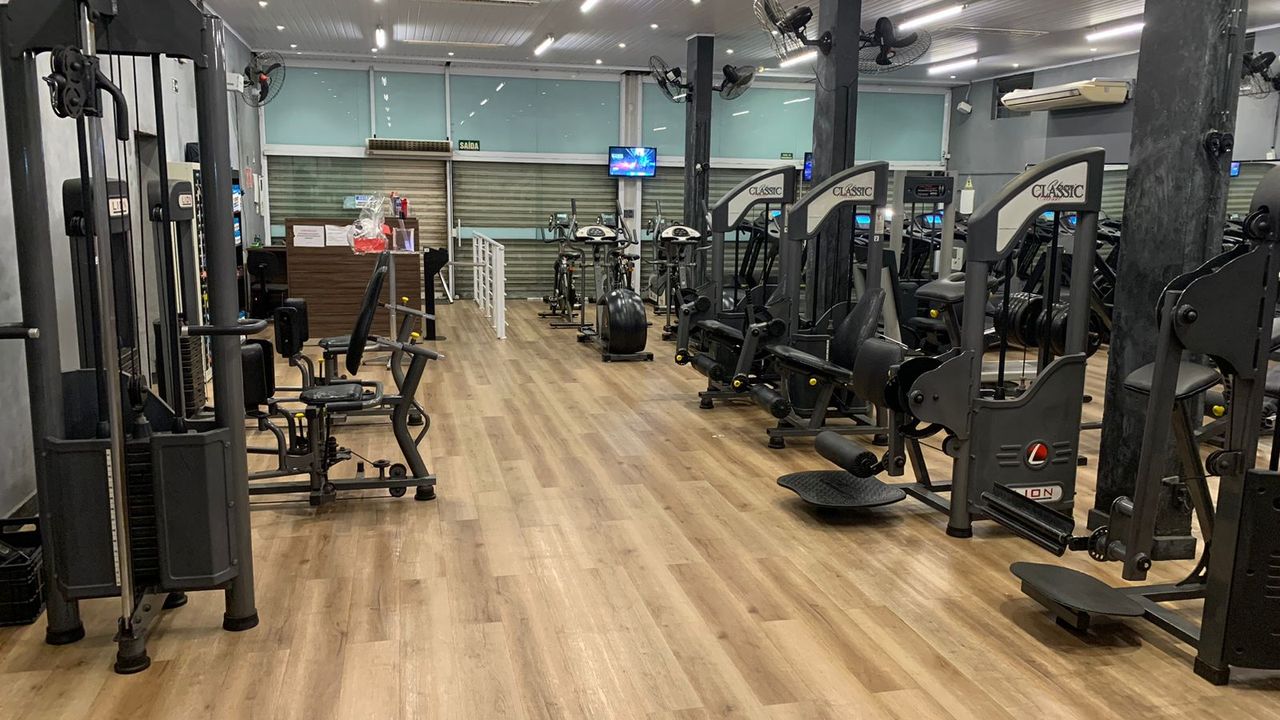 Imagem da estrutura da academia