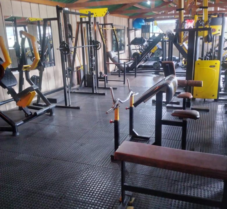 Imagem da estrutura da academia