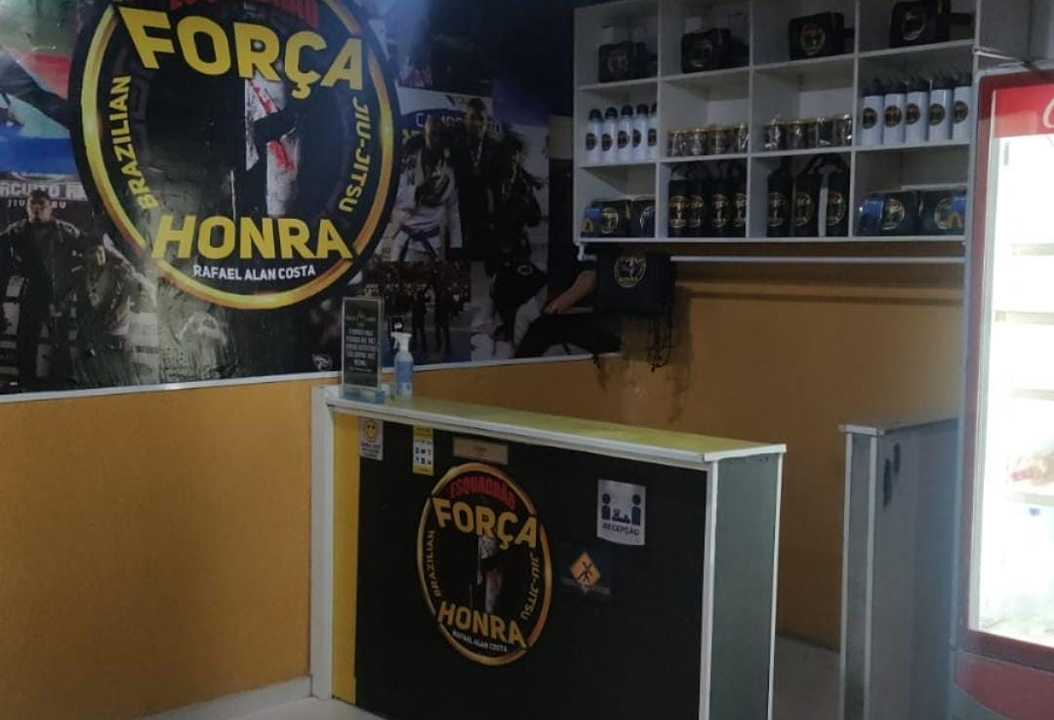 Imagem da estrutura da academia