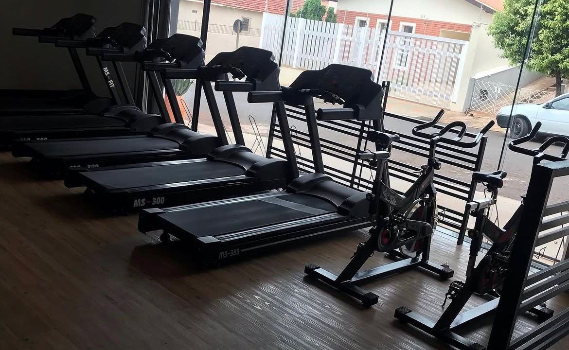 Imagem da estrutura da academia