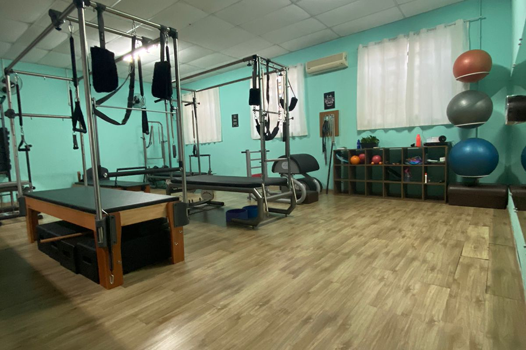 Imagem da estrutura da academia