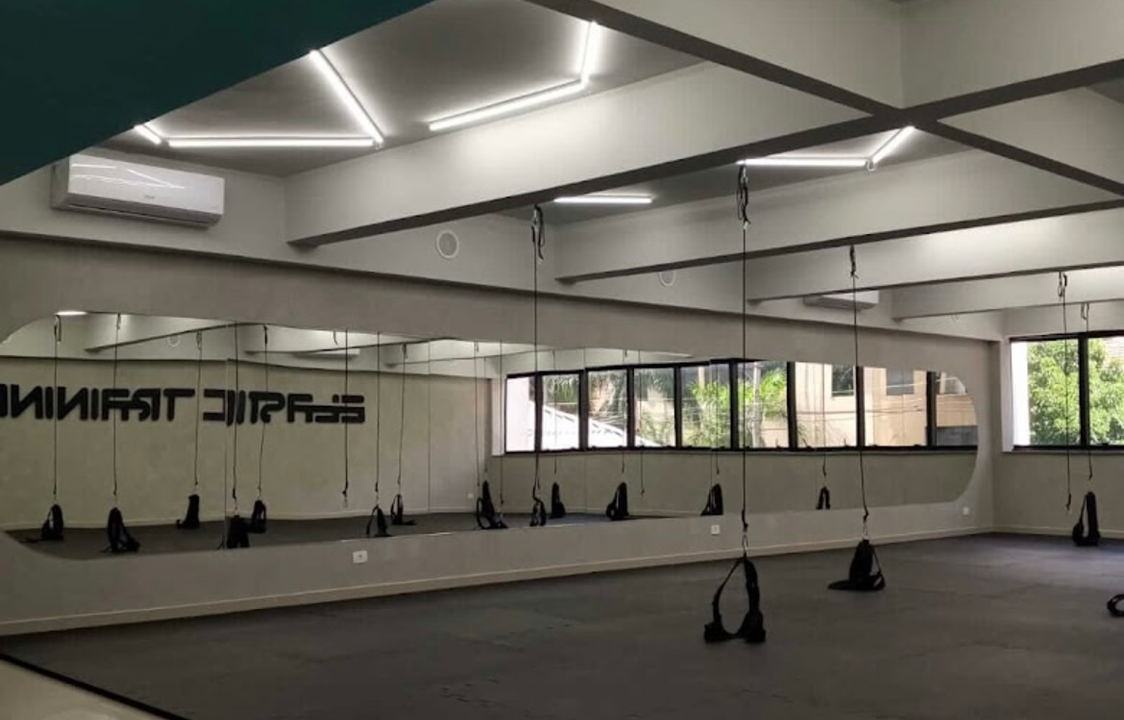 Imagem da estrutura da academia