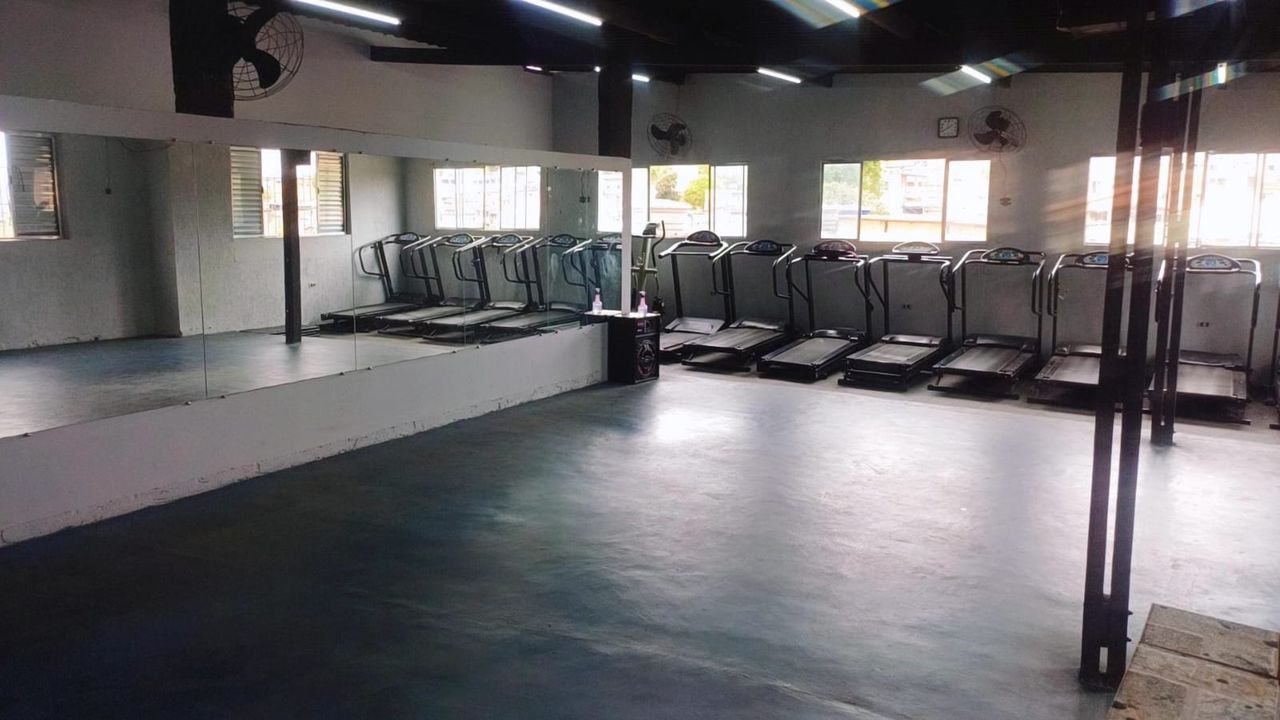 Imagem da estrutura da academia