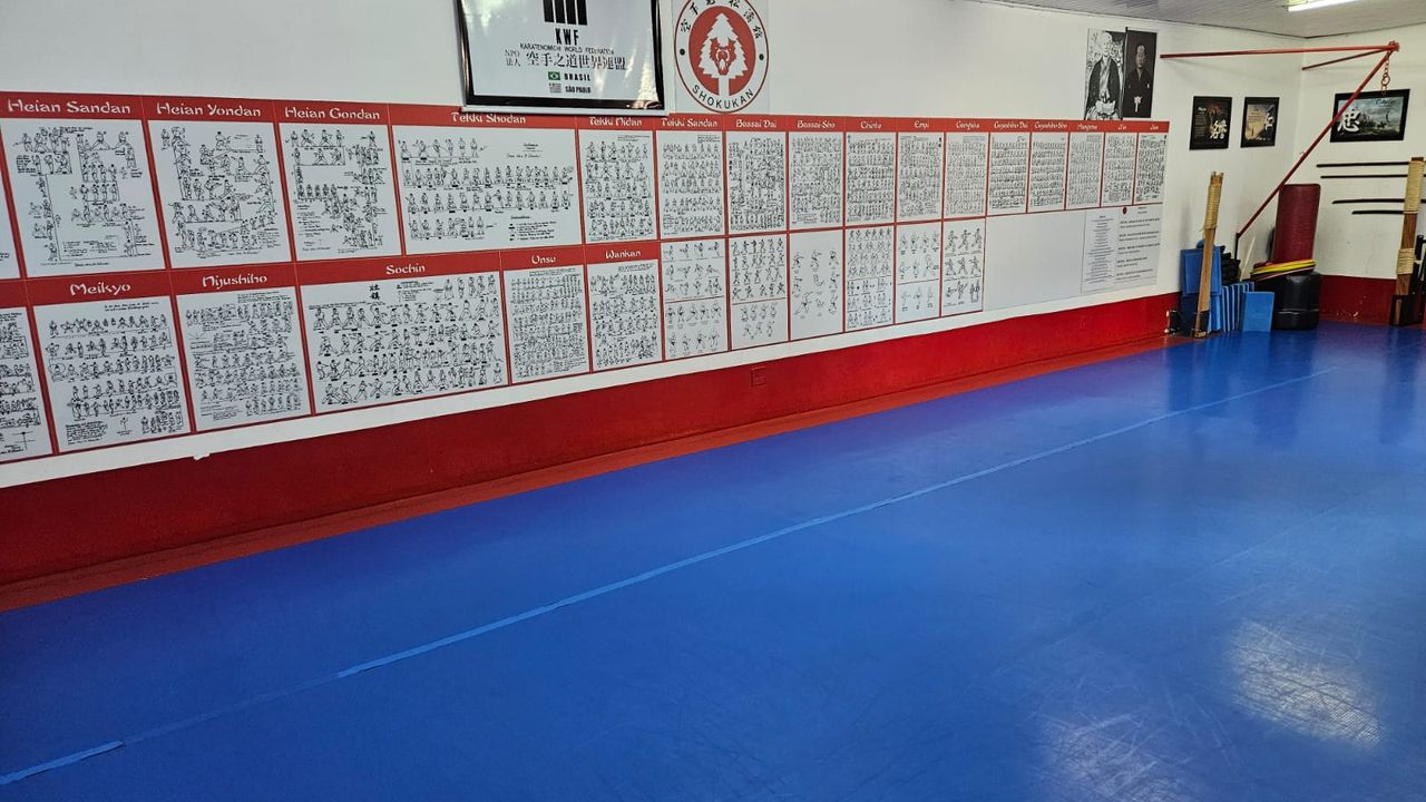 Imagem da estrutura da academia