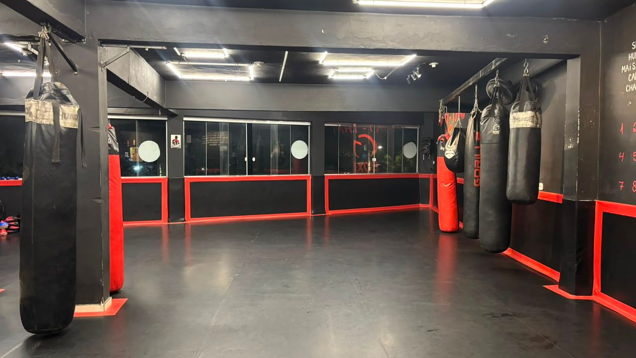 Imagem da estrutura da academia