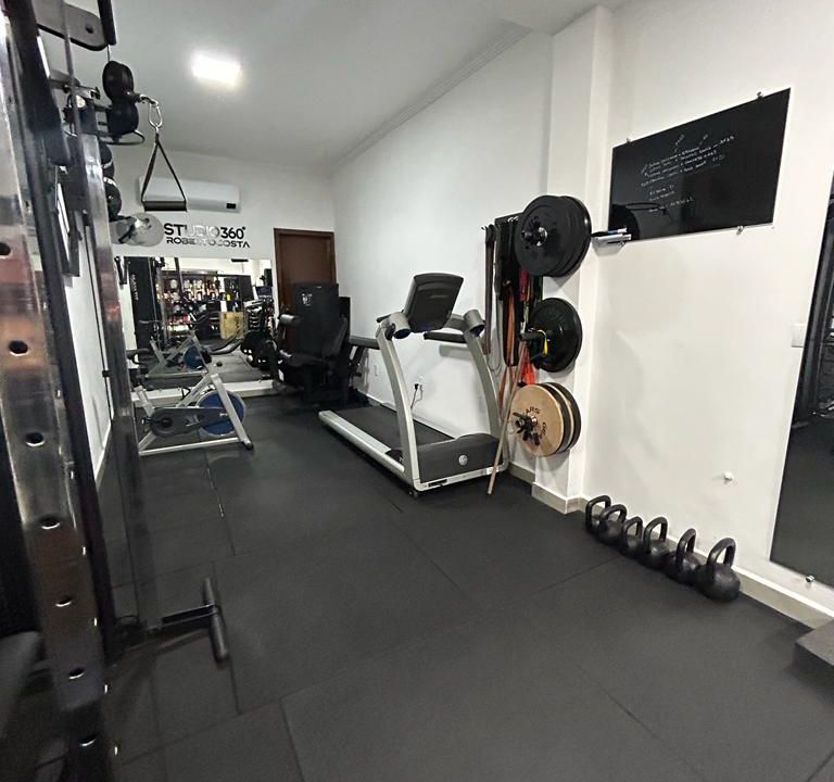 Imagem da estrutura da academia