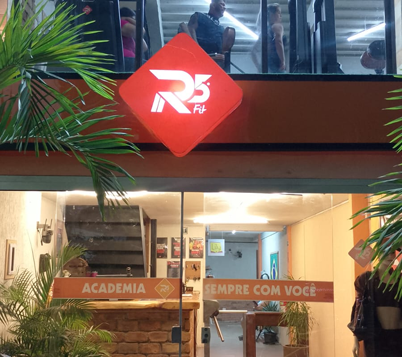 Imagem da estrutura da academia