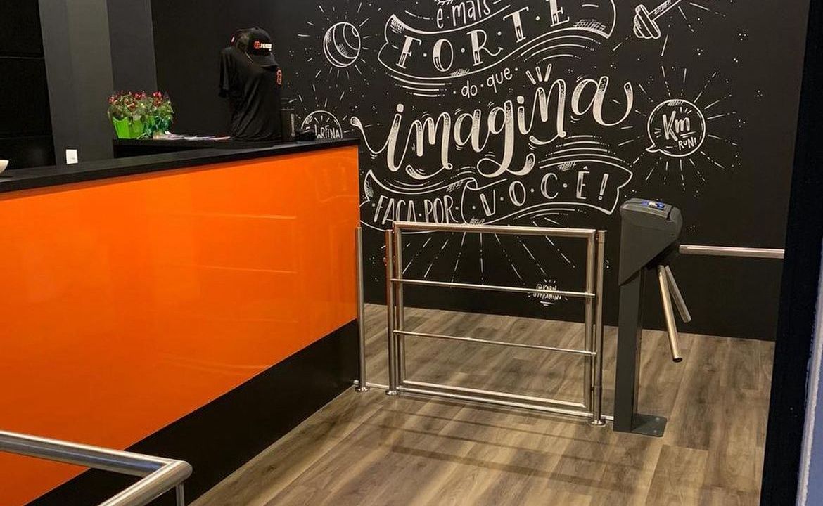 Imagem da estrutura da academia